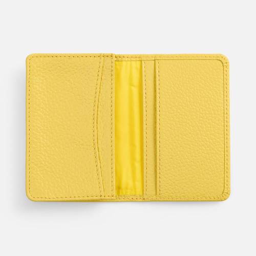Футляр для визиток Unison, желтый фото 5 Футляр для визиток Unison, желтый фото 5