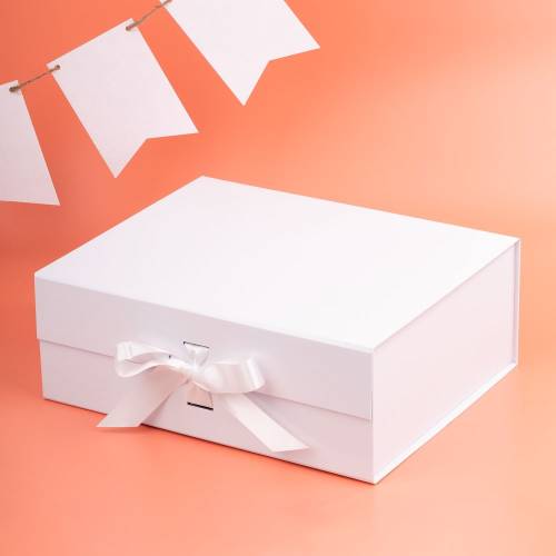 Коробка складная Rusetti, L, белая фото 6