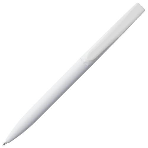 Ручка шариковая Pin, белая фото 4