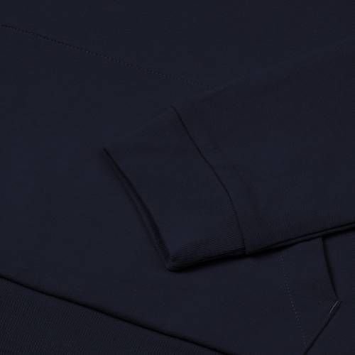 Толстовка на молнии с капюшоном Siverga 2.0, темно-синяя фото 4