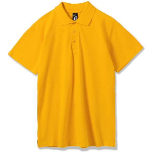 Рубашка поло мужская Summer 170, желтая фото 2