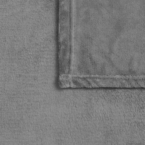 Плед Plush, серый фото 4