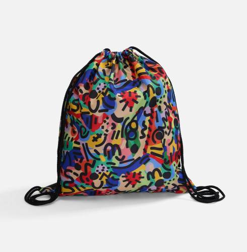 Рюкзак-мешок Bolsana с печатью на заказ фото 3