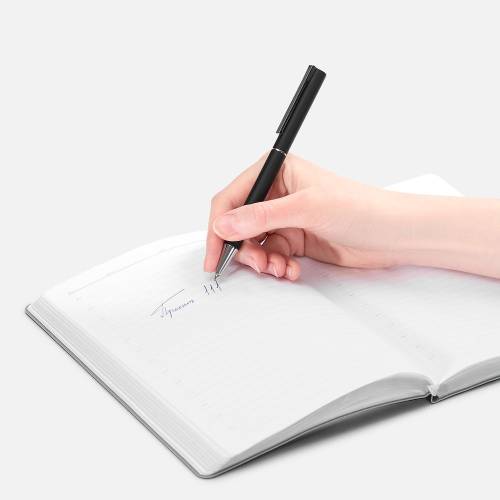 Ручка шариковая Blade Soft Touch, черная фото 5