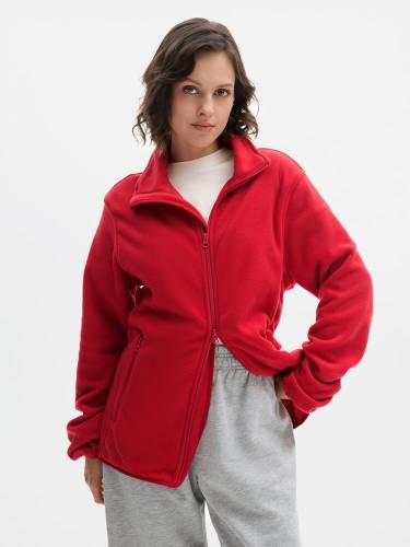 Куртка флисовая унисекс Ben Mac, красная фото 10