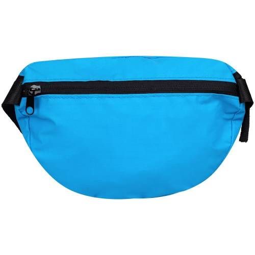 Поясная сумка Manifest Color из светоотражающей ткани, синяя фото 5