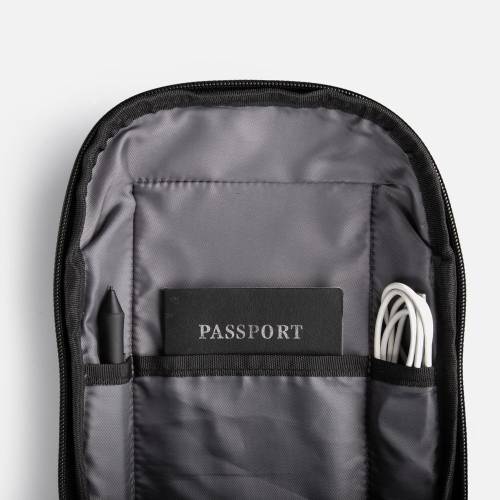 Рюкзак на одно плечо Solnex, черный фото 8