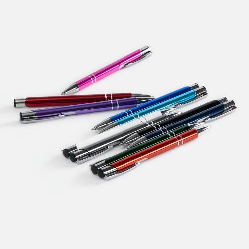 Ручка шариковая Keskus, красная фото 7