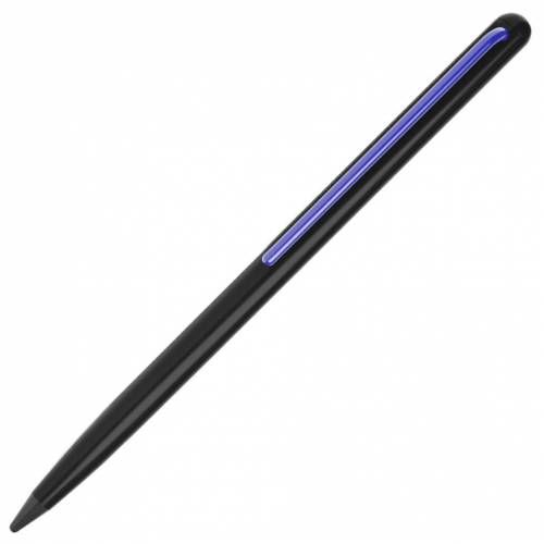 Карандаш GrafeeX в чехле, черный с синим фото 3