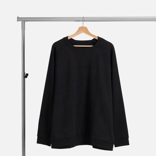 Свитшот унисекс Avenu, черный фото 3 Свитшот унисекс Avenu, черный фото 3