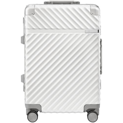 Чемодан Aluminum Frame PC Luggage V1, белый фото 2