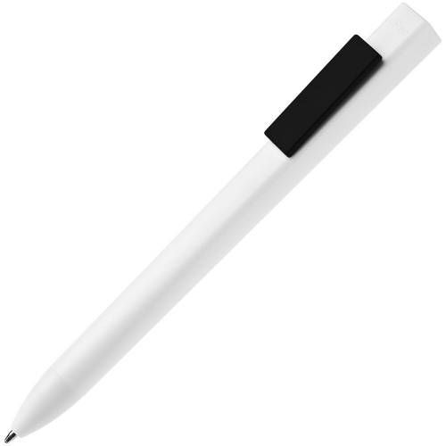 Ручка шариковая Swiper SQ, белая с черным фото 2