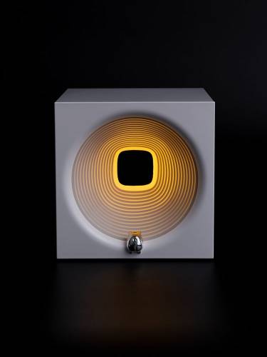 Bluetooth-колонка с подсветкой Volumetric, белая фото 14