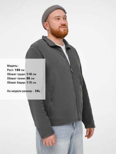Куртка мужская Norman Men, серая фото 10