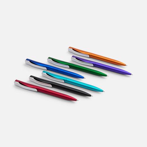 Ручка шариковая Pin Silver, фиолетовый металлик фото 6