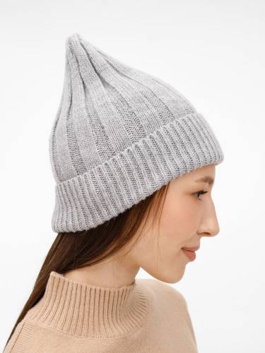 Шапка Bellish, светло-серый меланж фото 6 Шапка Bellish, светло-серый меланж фото 6
