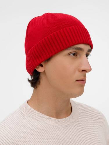 Шапка ComFleece, красная фото 5