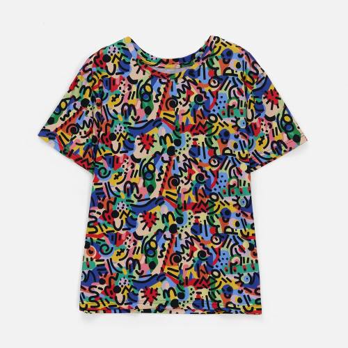 Футболка унисекс Senti с полной запечаткой на заказ фото 6