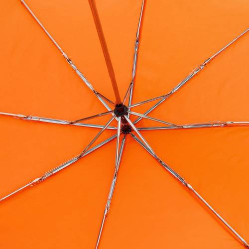 Зонт складной Basic, оранжевый фото 6
