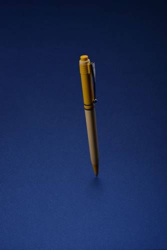 Ручка шариковая Raja Shade, желтая фото 5