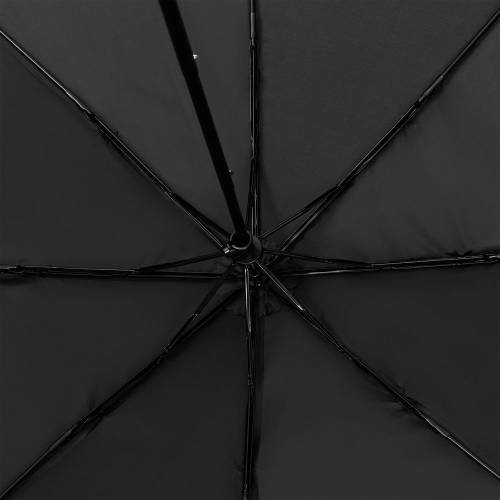 Зонт складной Basic, ver.2, черный фото 4