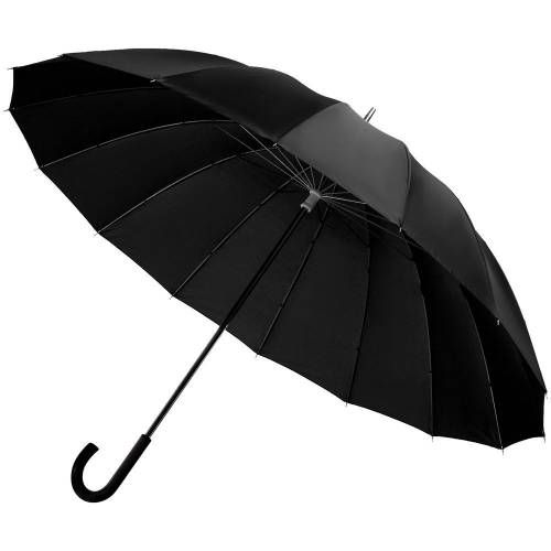 Зонт-трость Hit Golf, черный фото 2