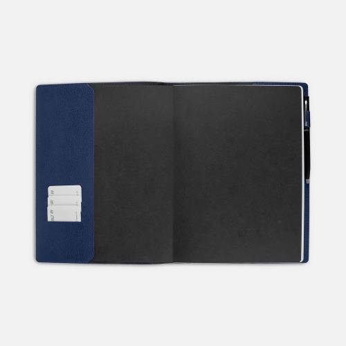 Ежедневник в суперобложке Brave Book, недатированный, темно-синий фото 6