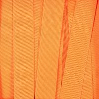 Стропа текстильная Fune 20 S, оранжевый неон, 30 см