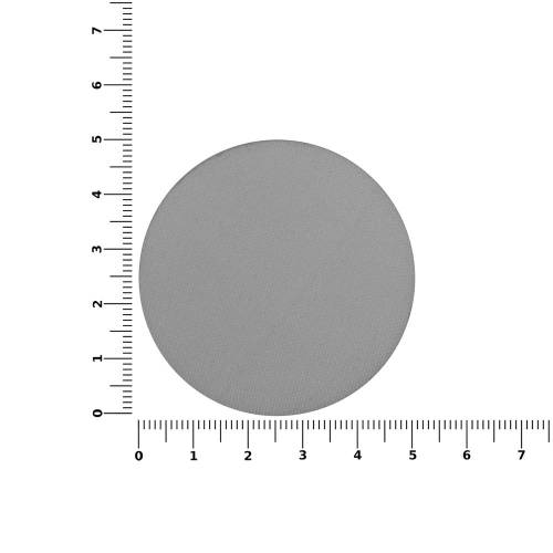 Наклейка тканевая Lunga Round, M, серая фото 3