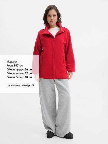 Куртка флисовая унисекс Ben Mac, красная фото 13