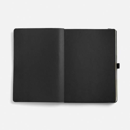 Ежедневник Peel Flex, недатированный, черный фото 8