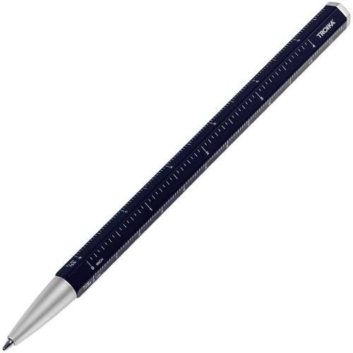 Ручка шариковая Construction Basic, темно-синяя фото 4