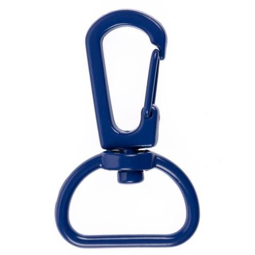 Застежка-карабин Snap Hook, M, синяя фото 2