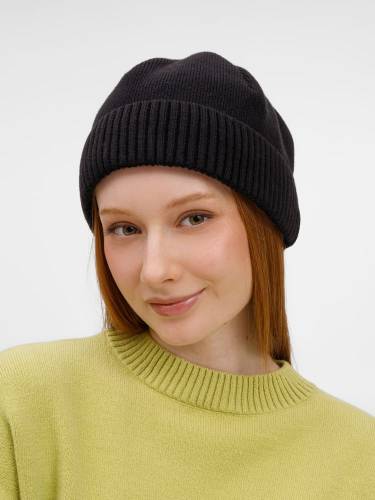 Шапка ComFleece, черная фото 6