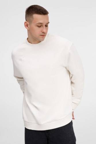 Свитшот унисекс Sinkopa, молочно-белый Свитшот унисекс Sinkopa, молочно-белый