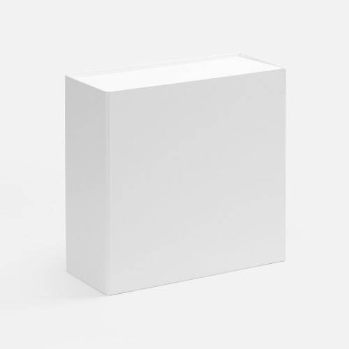 Коробка складная Quadra Fold, белая фото 3