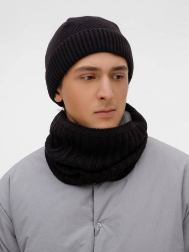 Снуд ComFleece, черный фото 8