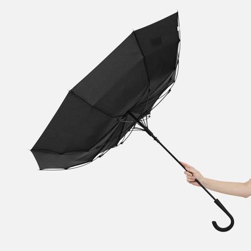 Зонт-трость Nimbrella, черный фото 8