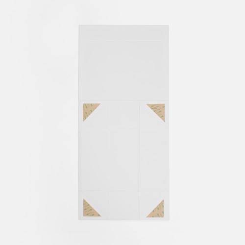 Коробка складная Quadra Fold, белая фото 7