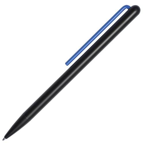 Шариковая ручка GrafeeX в чехле, черная с синим фото 2