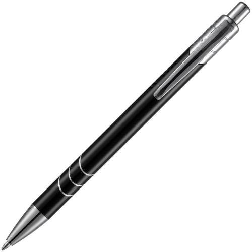 Ручка шариковая Undertone Metallic, черная фото 5