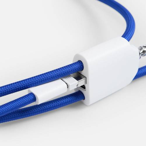 Кабель-ланьярд energyFlex Pro, синий фото 5