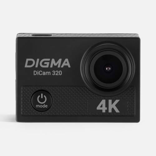 Экшн-камера Digma DiCam 320, черная фото 4