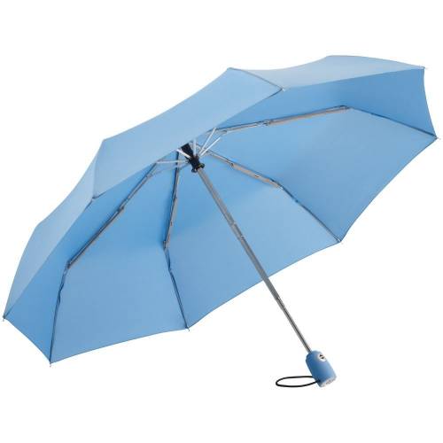 Зонт складной AOC, светло-голубой фото 3