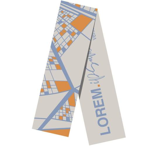 Шарф Tricksy Classic Net, XXL на заказ, полушерсть фото 4