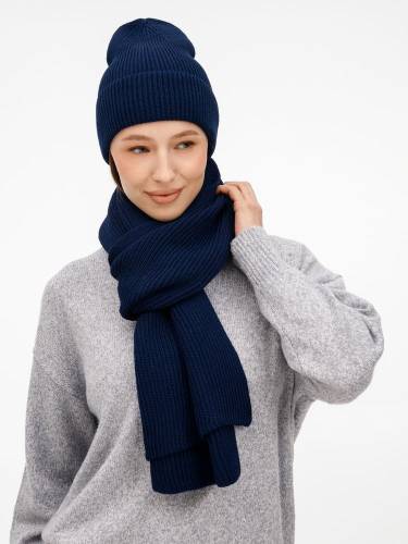 Шапка Nobilis Mono, темно-синяя фото 9 Шапка Nobilis Mono, темно-синяя фото 9