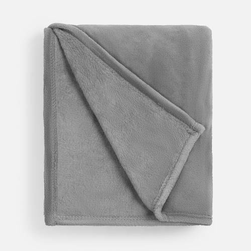 Плед Plush, серый фото 3