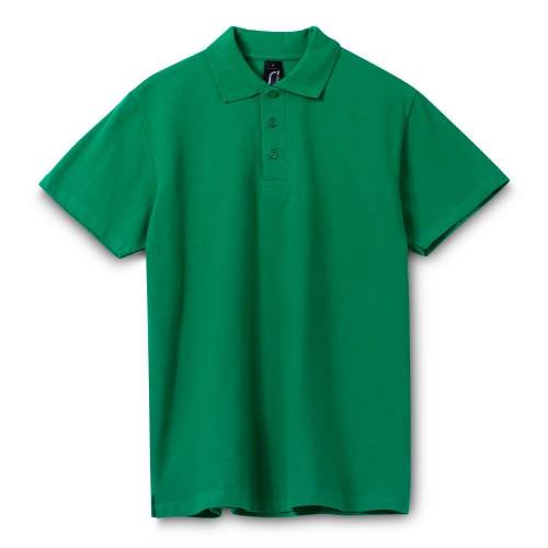 Рубашка поло мужская Spring 210, ярко-зеленая фото 2