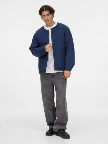 Куртка унисекс Veter, темно-синяя фото 16