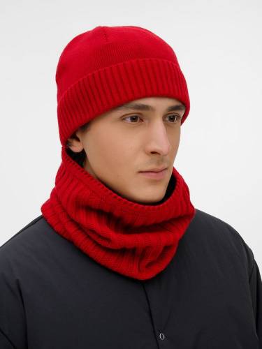 Шапка ComFleece, красная фото 8